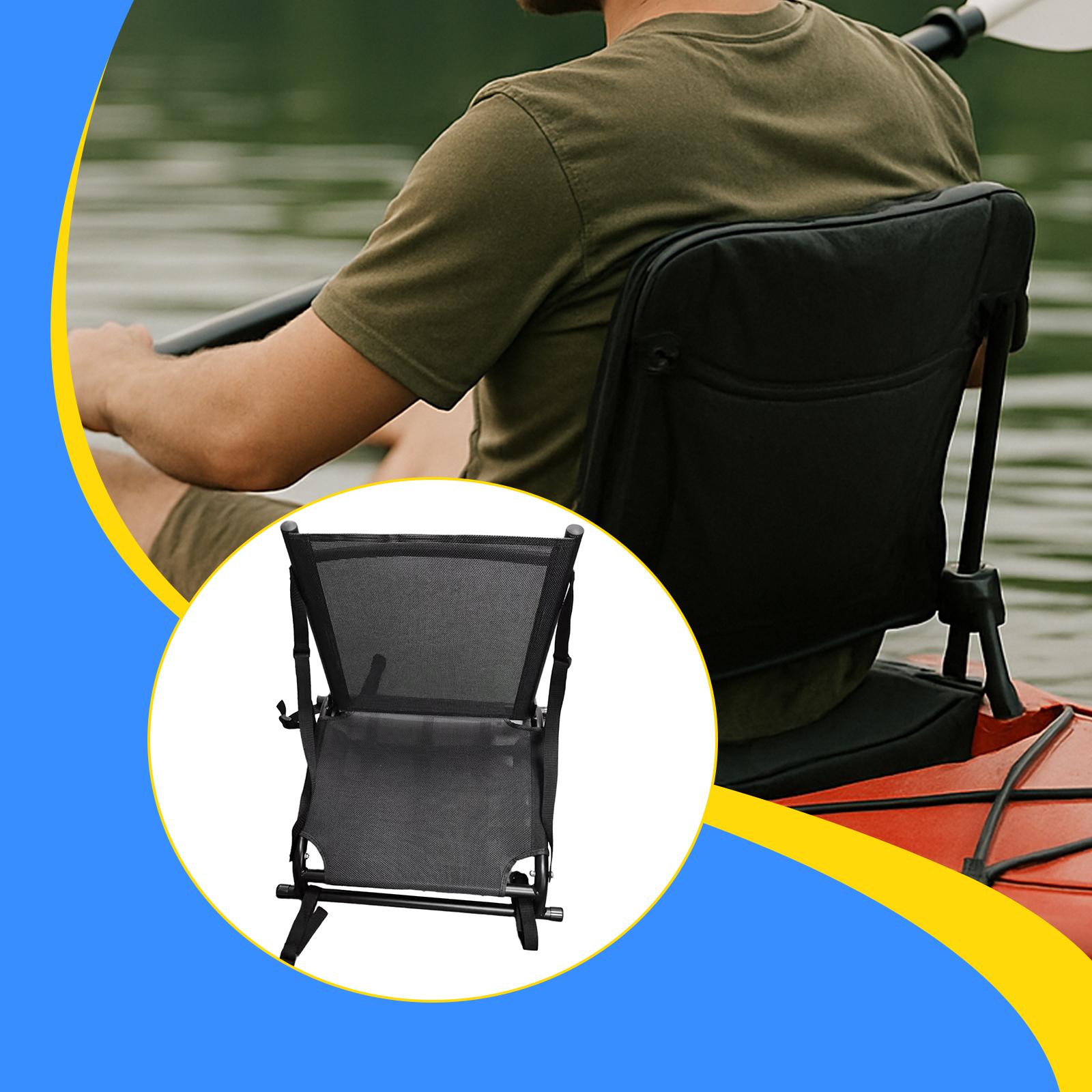 Fishing Kayak Seat - Kursi Kayak dengan Penyangga Punggung, Dapat