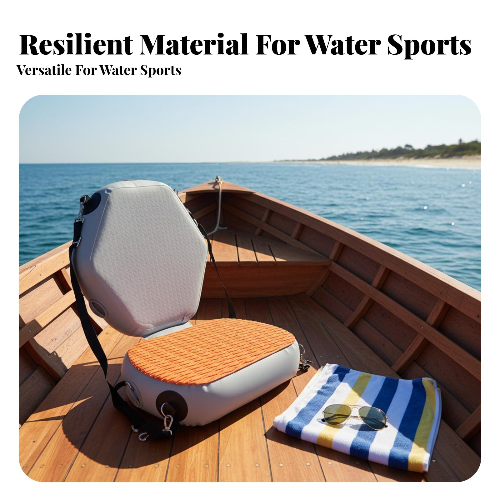Kursi Kayak Tiup Tahan Aus, Ku - Fishing Kayak Seat ulasan dan harga