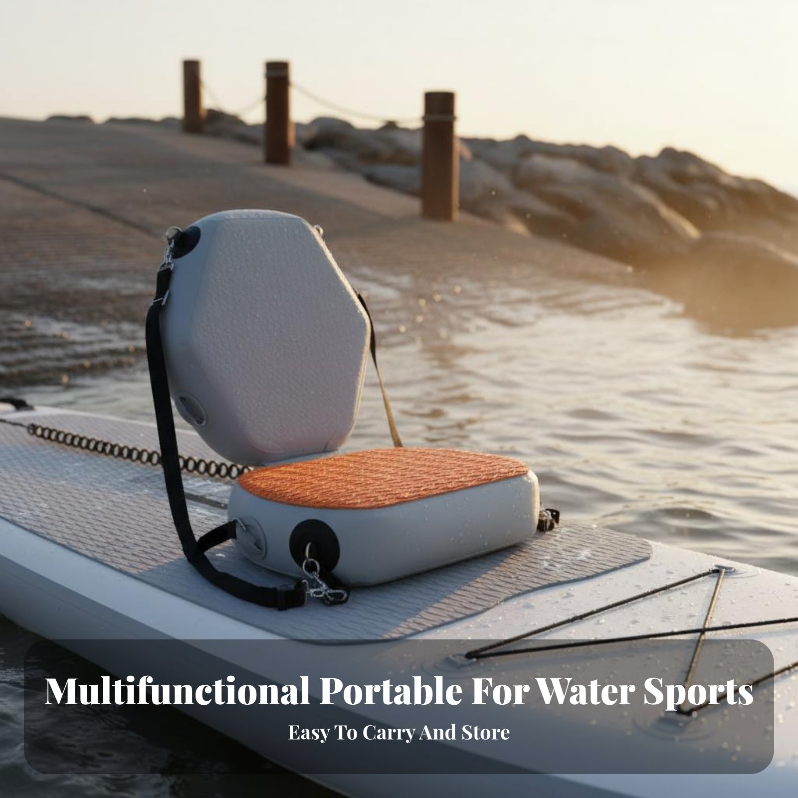 Kursi Kayak Tiup Tahan Aus, Ku - Fishing Kayak Seat ulasan dan harga
